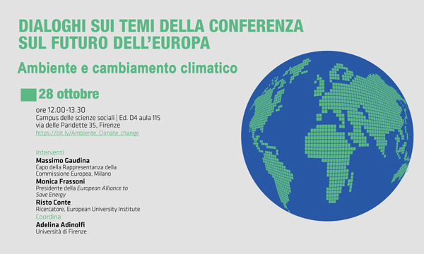 Ambiente e cambiamento climatico